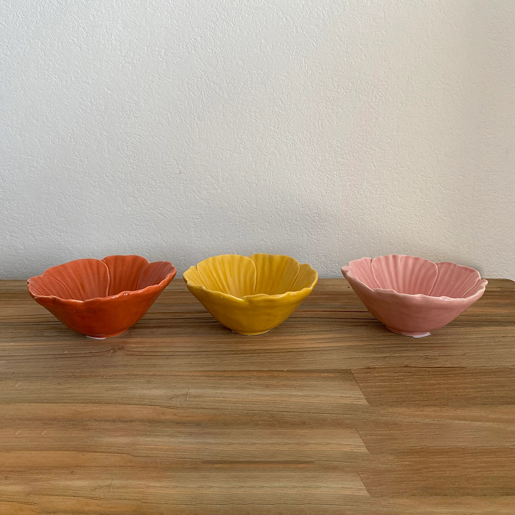 Pink Flower Bowl