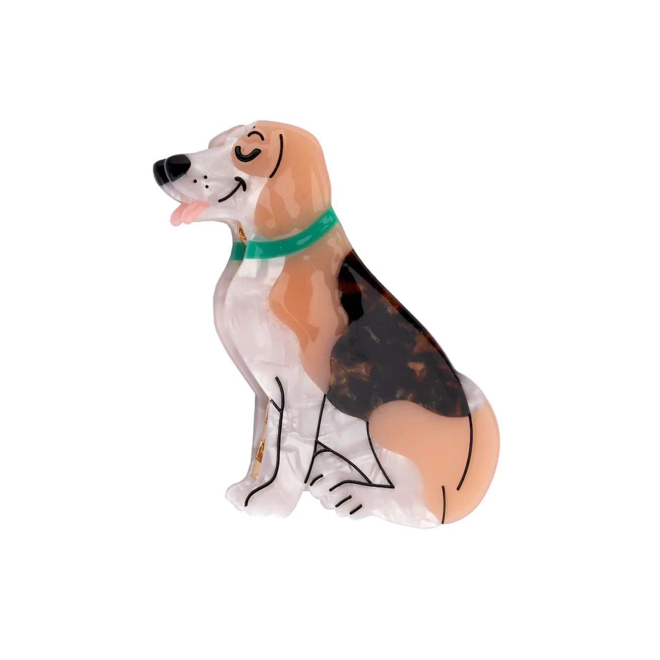Pince à cheveux Beagle