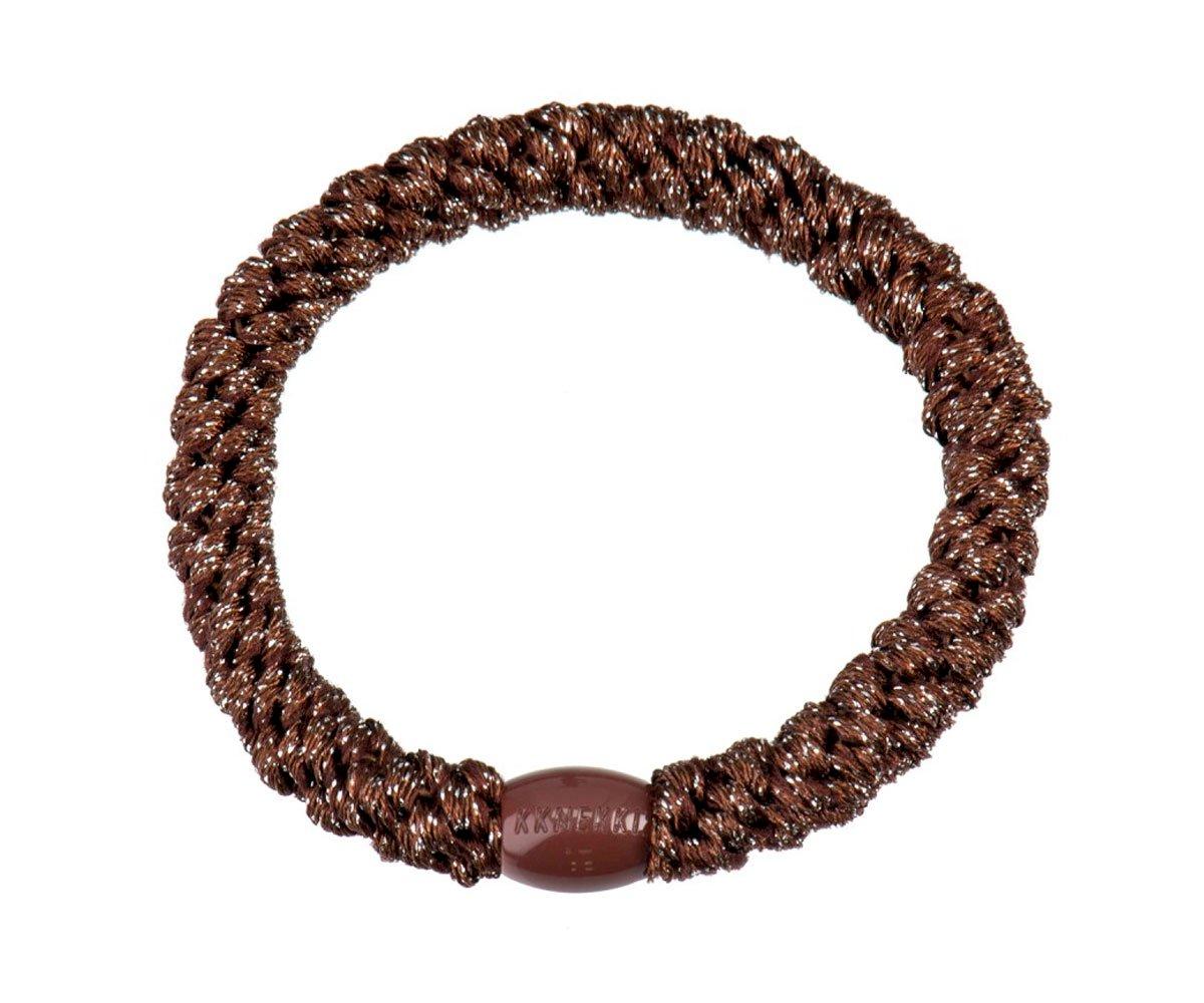 Élastique cheveux Coffee Glitter