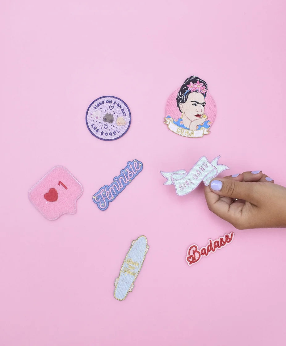 FRIDA GIRL POWER iron-on patch