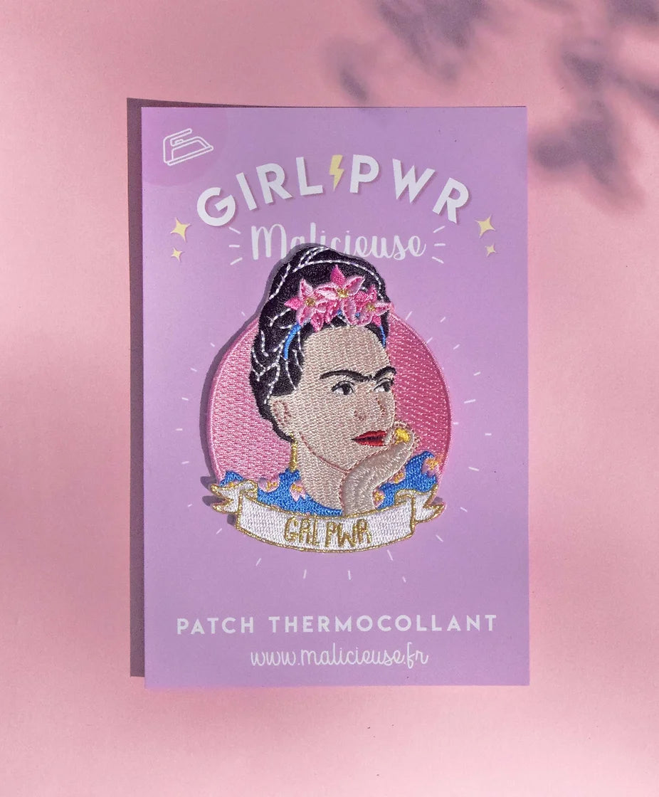 FRIDA GIRL POWER iron-on patch
