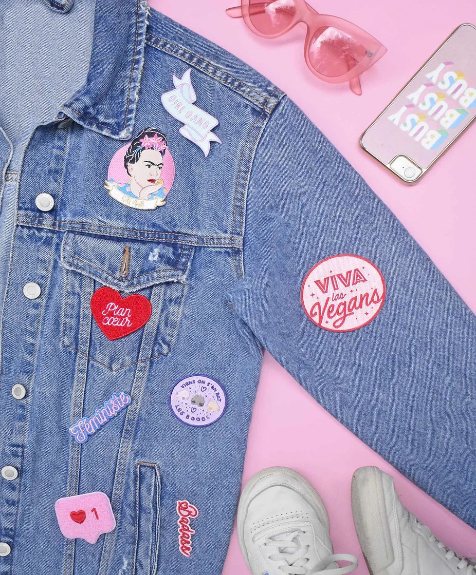 FRIDA GIRL POWER iron-on patch