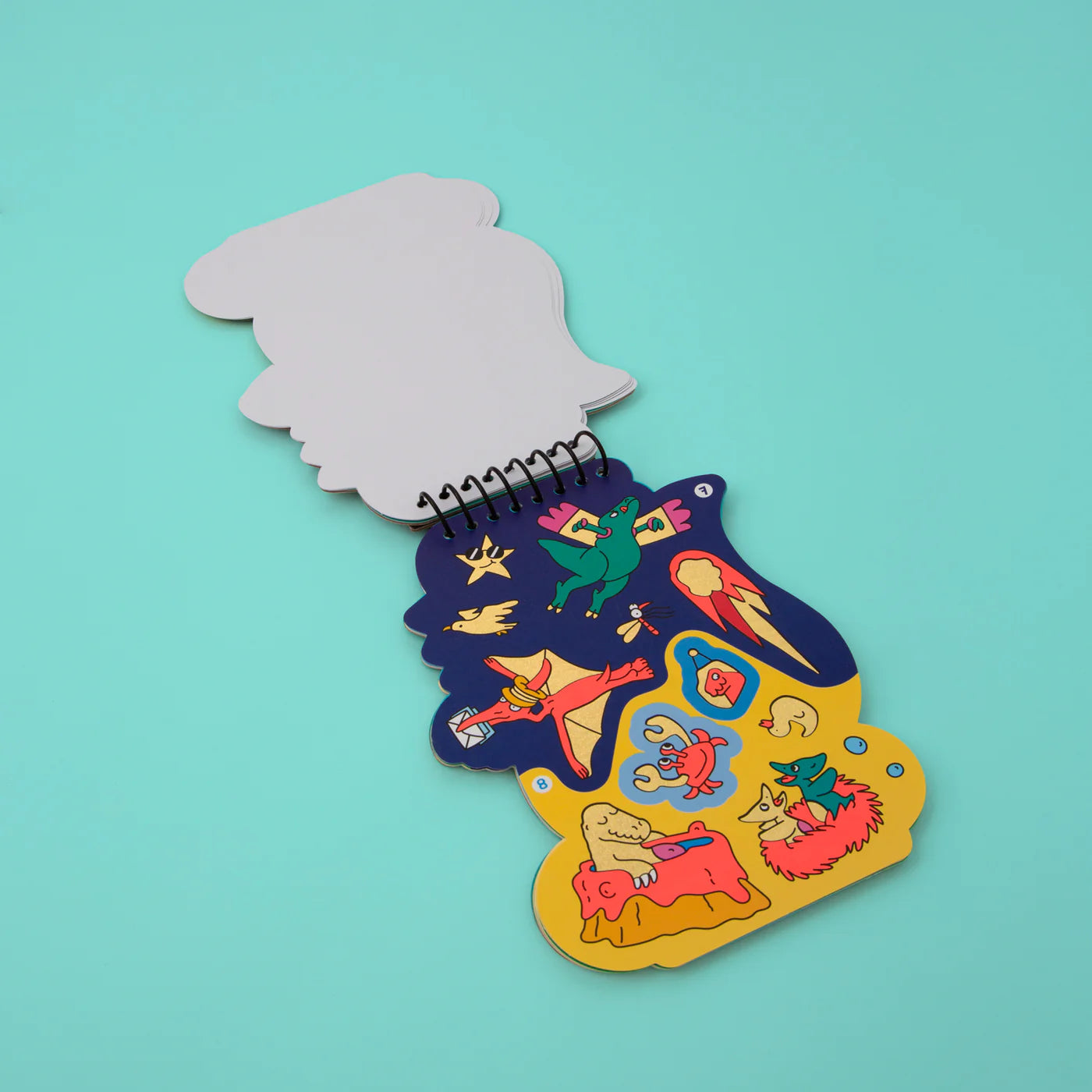 Sticker activity book - Dinos