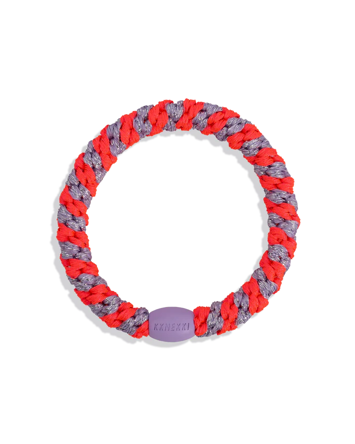 KKNEKKI Stripe lilac neon pink