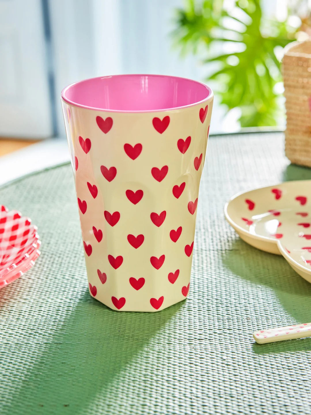 Gobelet haut - Crème - Darling Hearts