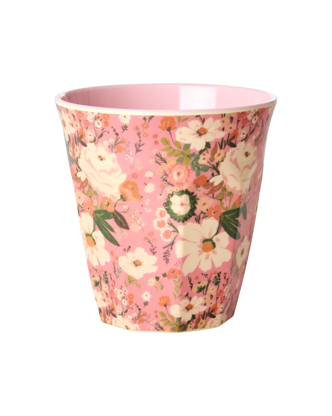 Gobelet médium - Corail - Allison Flower Print