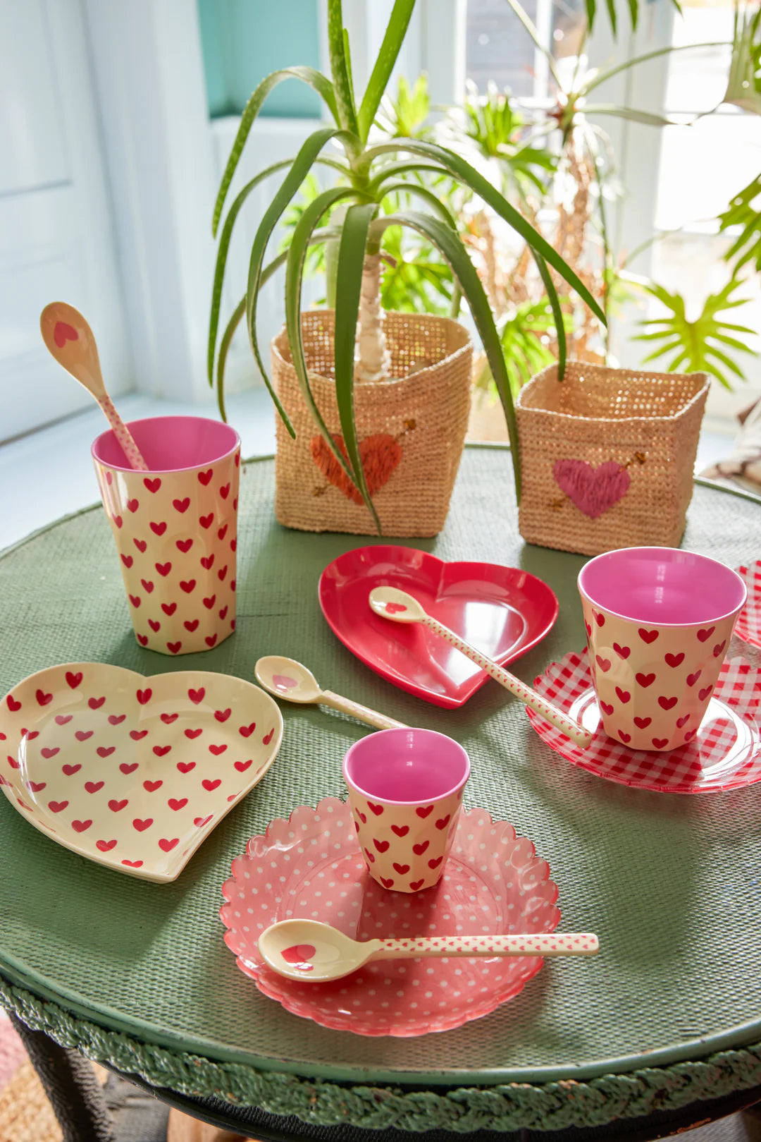 Assiette coeur - Crème - Darling Hearts