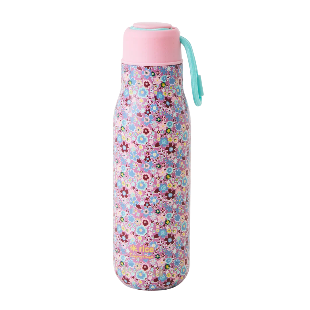 Inox Bouteille - Lavande - Lavender Fall Floral Print