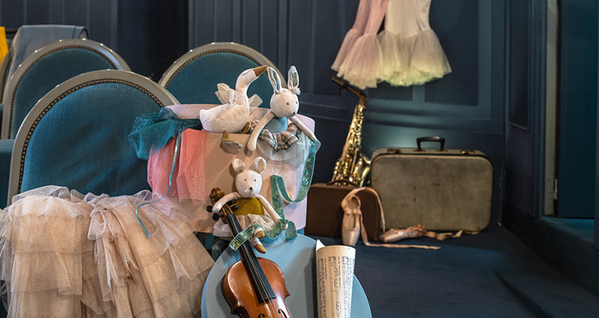 Lampe à histoires La petite école de danse