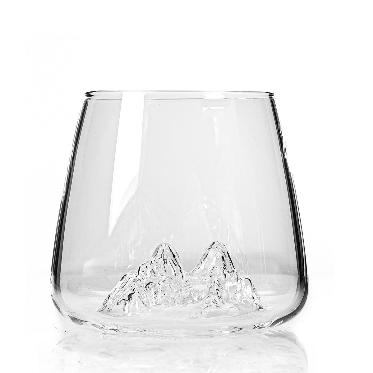 Set of 2 Topographic glasses: Tre Cime di Lavaredo & Mont Rosa