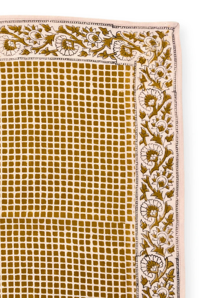 Grand foulard - Latika "Mosaïc" Tobacco