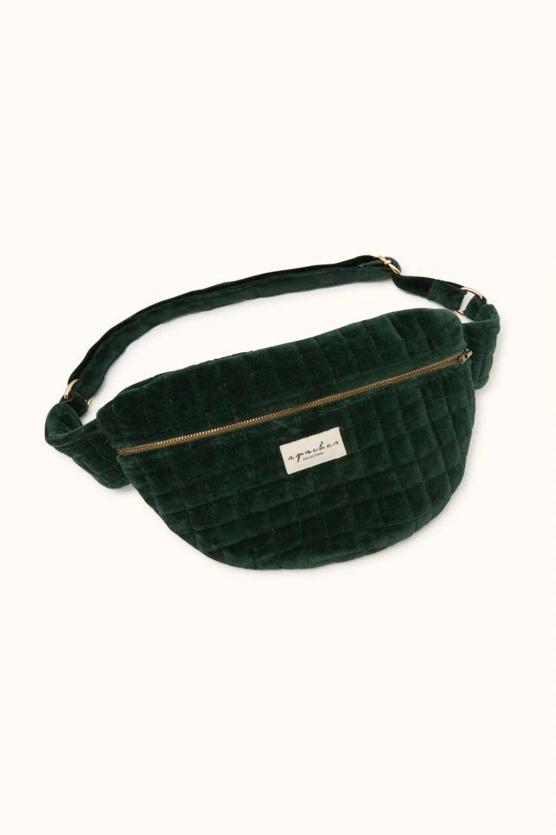Big banane Velours Vert