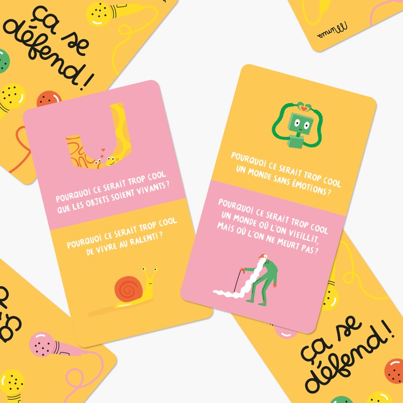 Jeu de discussion ÇA SE DÉFEND !