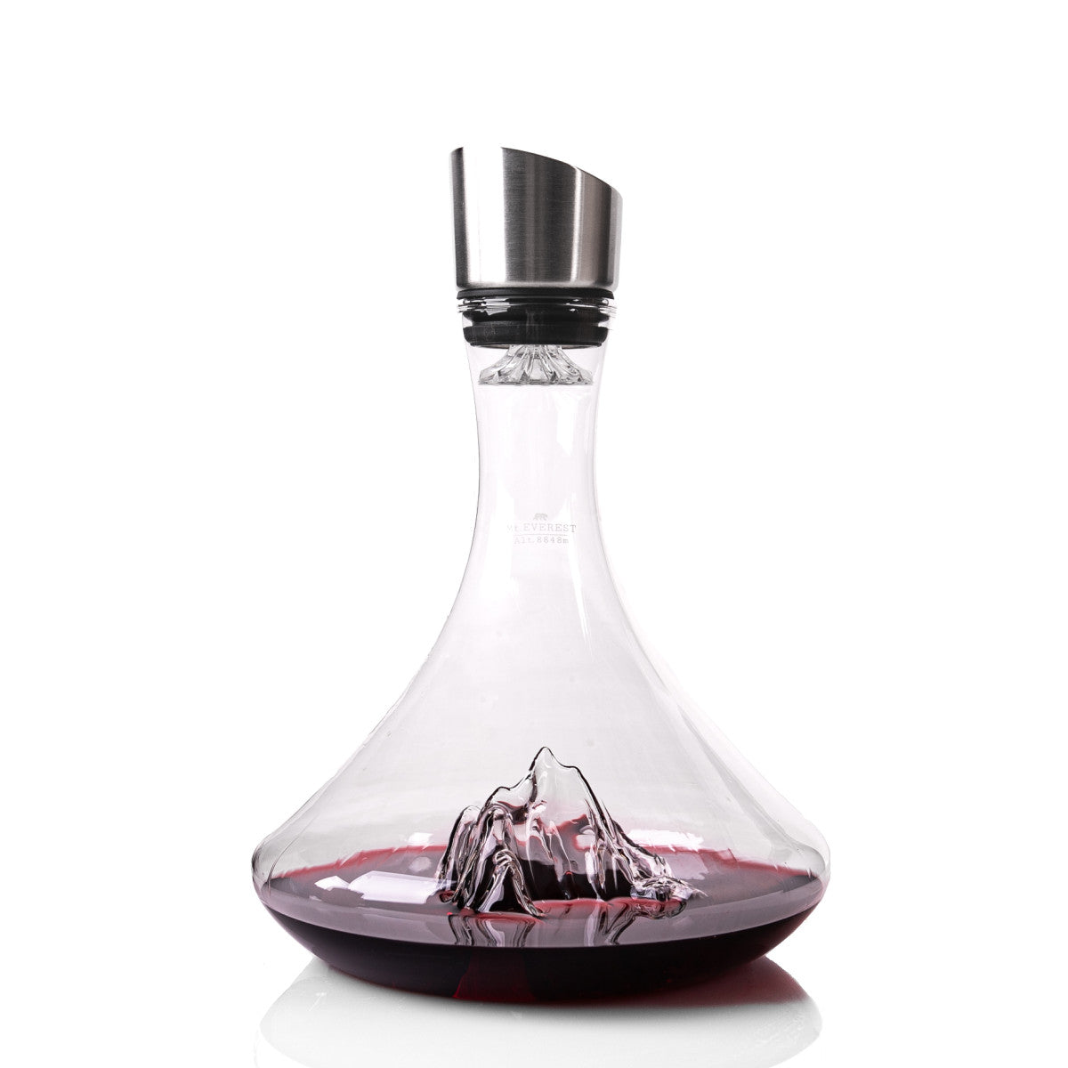 Topographic Wine Decanter: Mount Everest