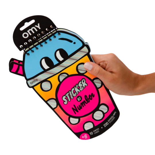Sticker activity book - Bubble
