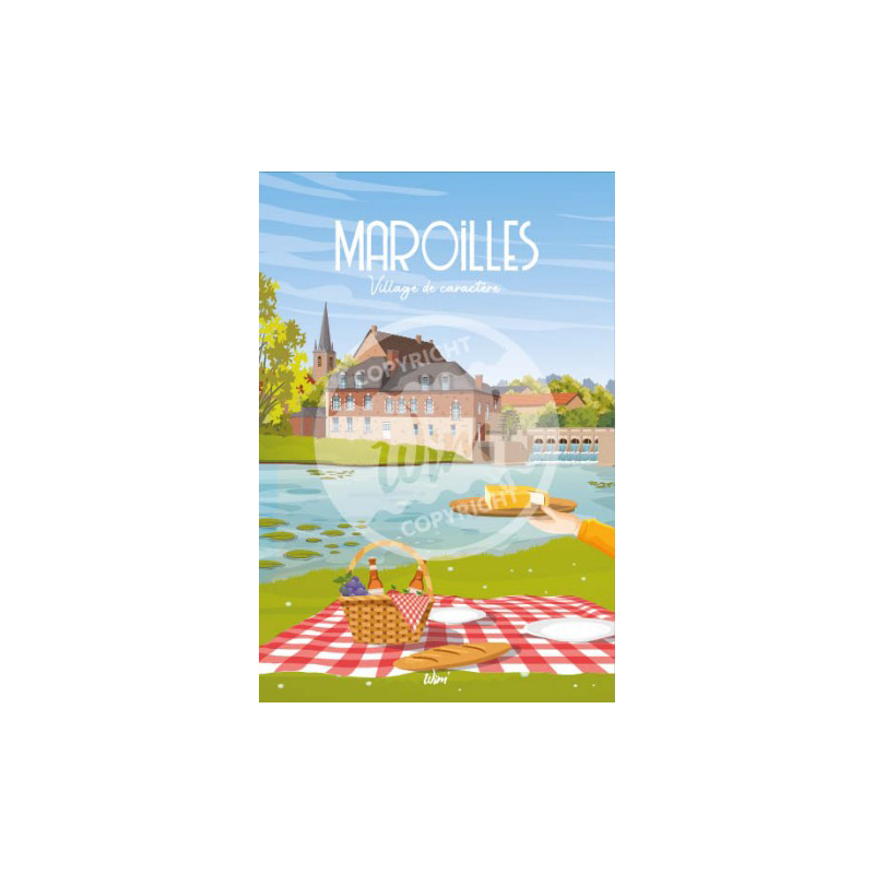 Maroilles map