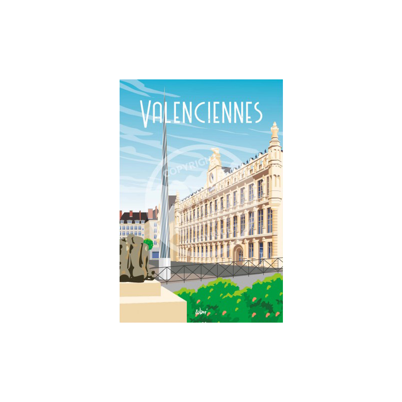 Carte Valenciennes