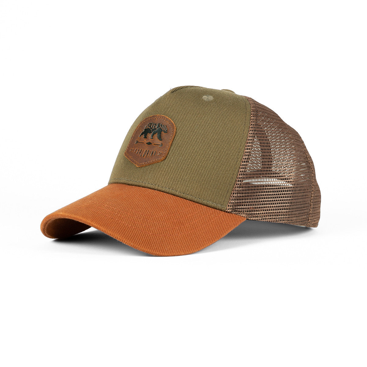 EXPLORING Khaki trucker cap