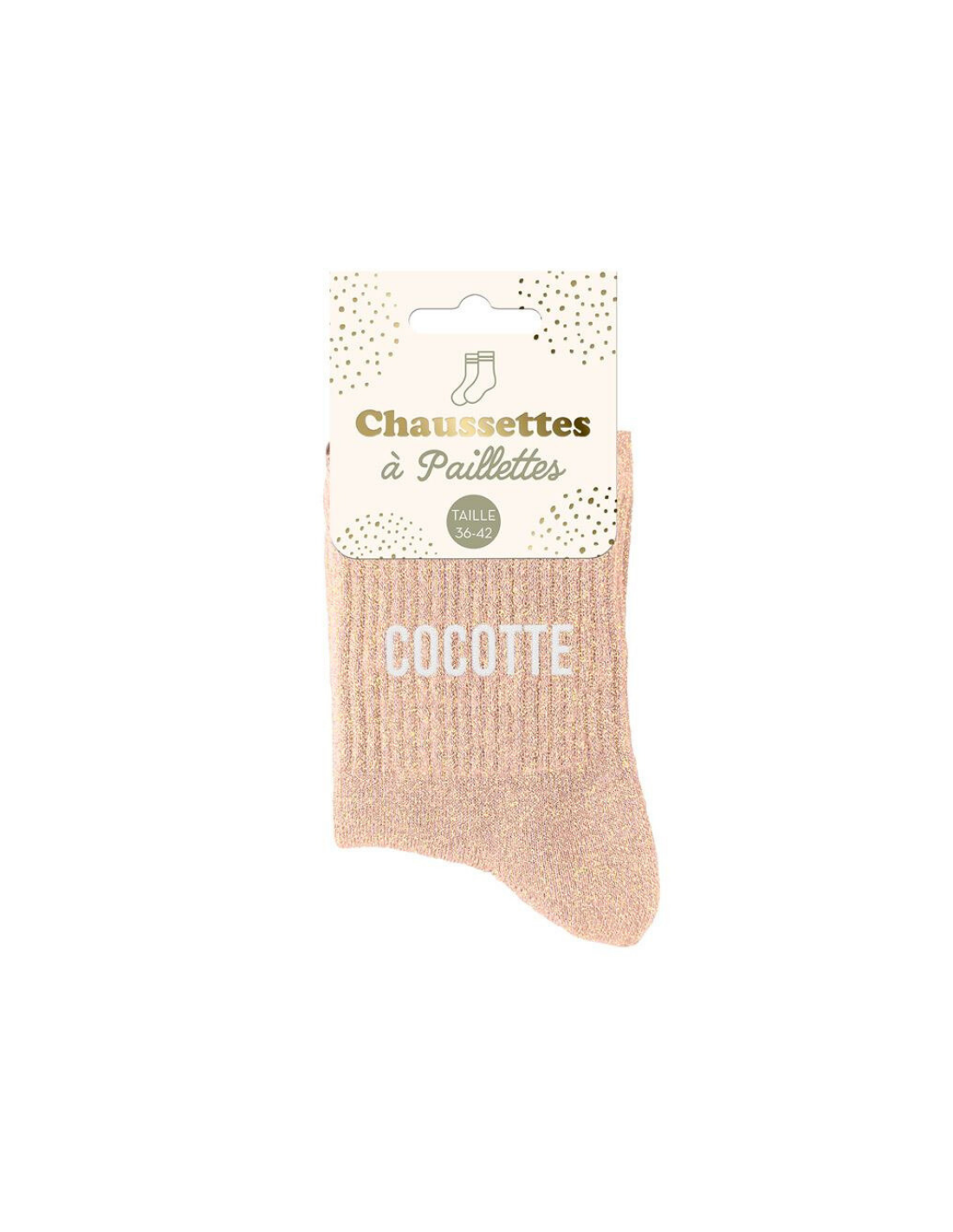 Chaussettes à paillettes COCOTTE