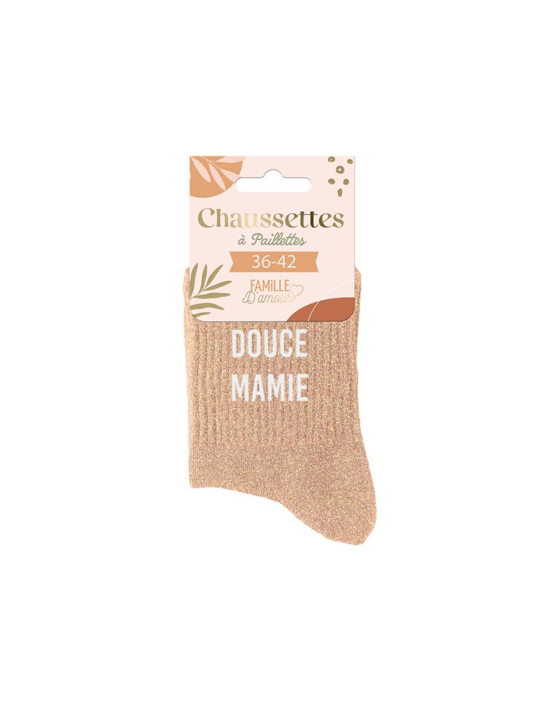 Chaussettes à paillettes DOUCE MAMIE