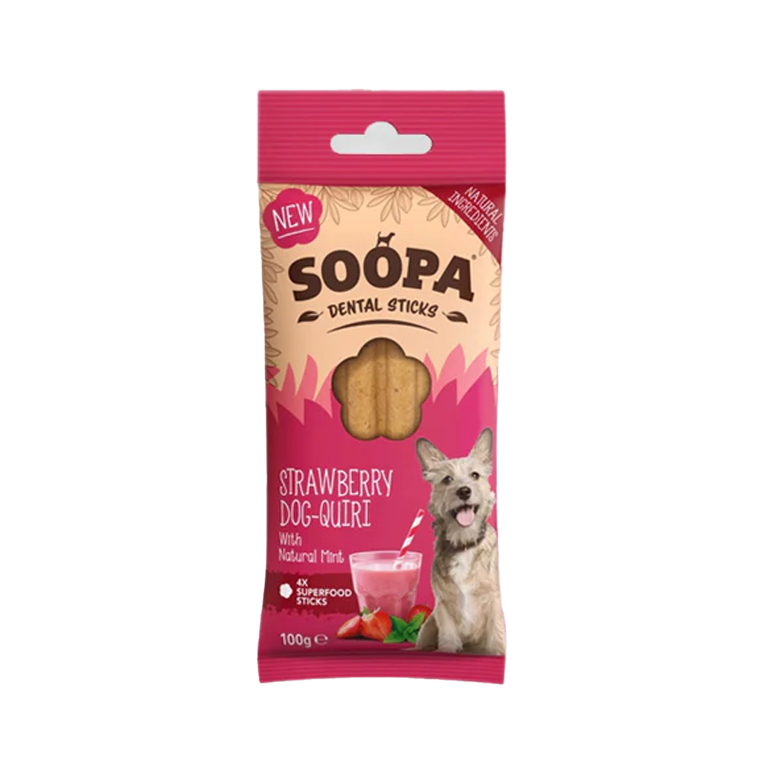 Strawberry Quiri Sticks for Dogs