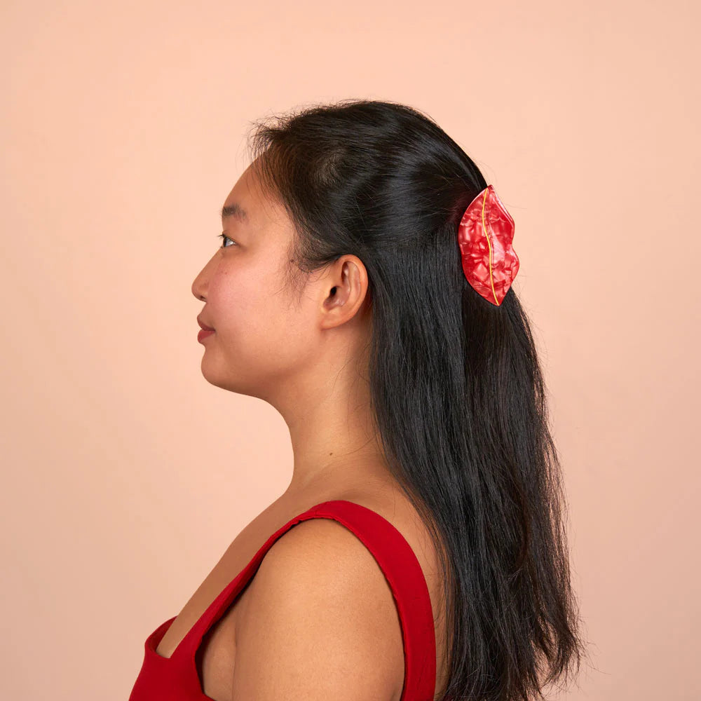 Pince à cheveux Bouche