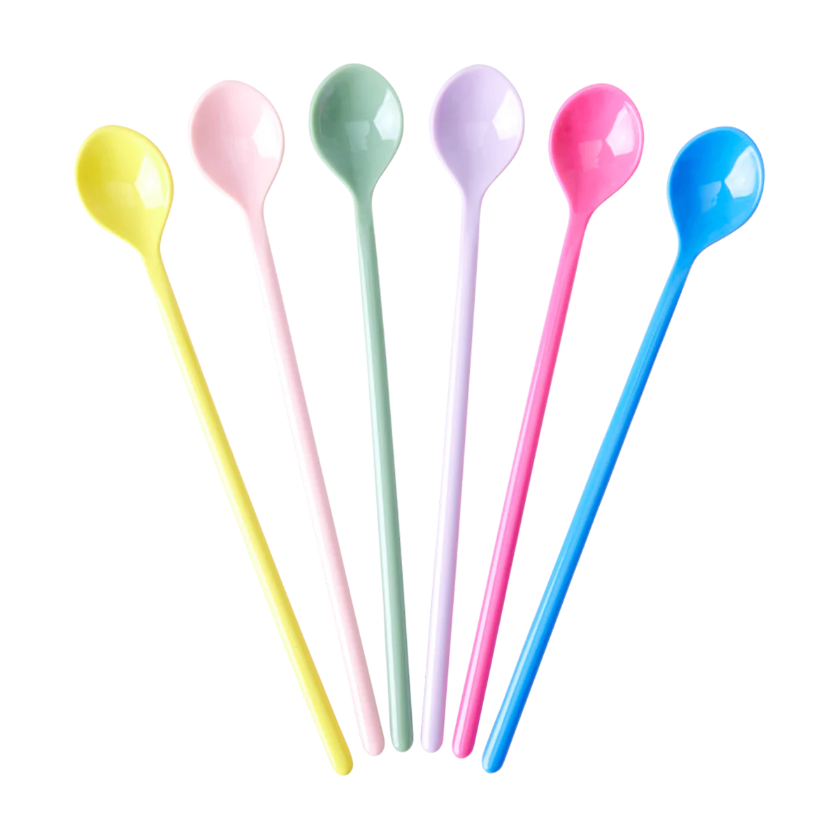 Cuillère à latte - Multicolore - Pack de 6