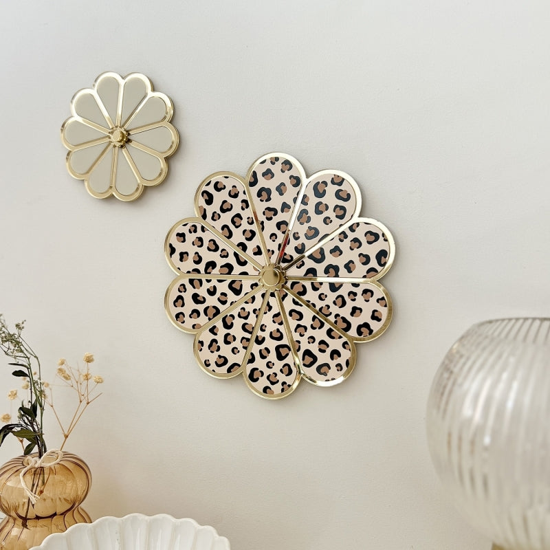 Décoration murale petite fleur léopard