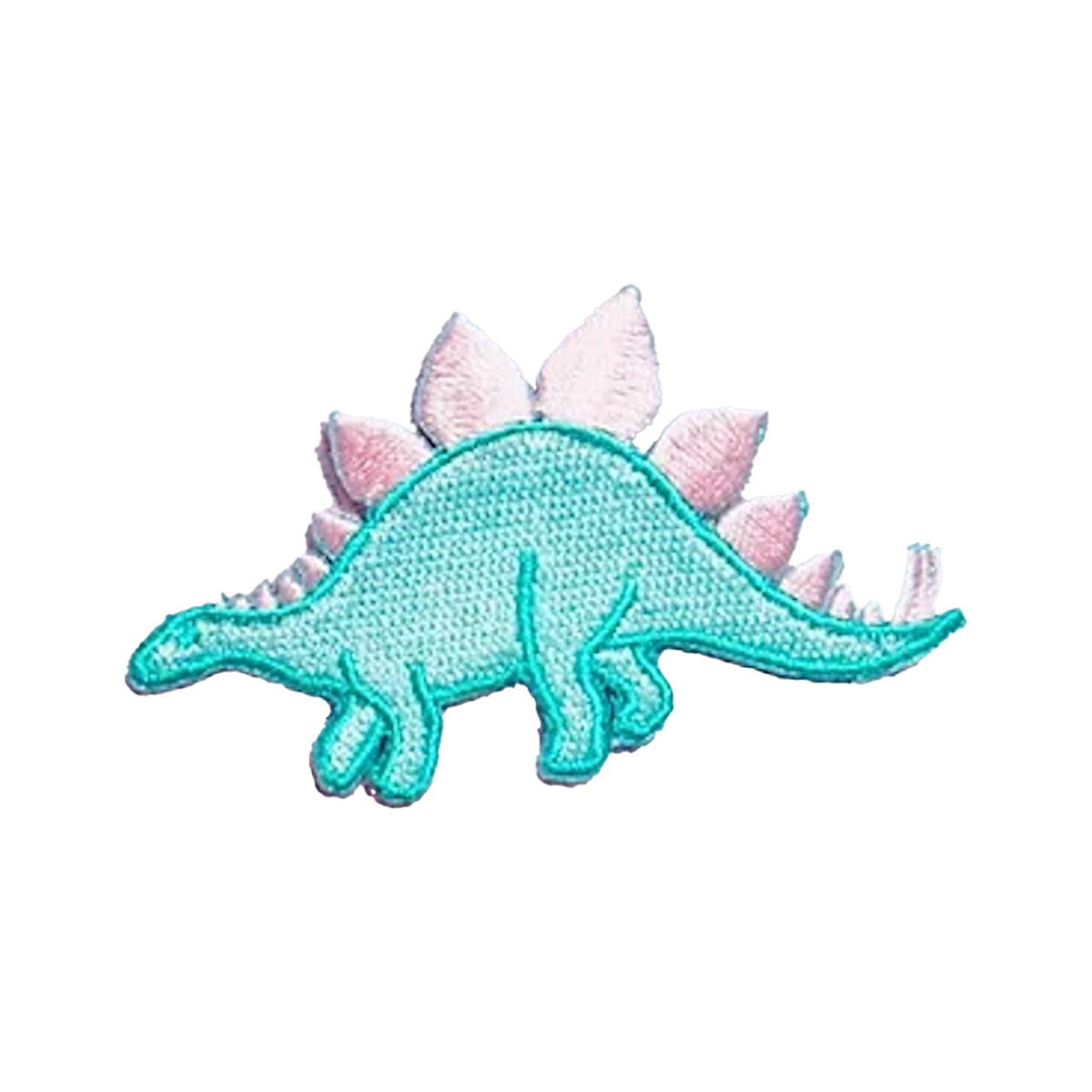 CUTE STEGOSAURUS iron-on patch