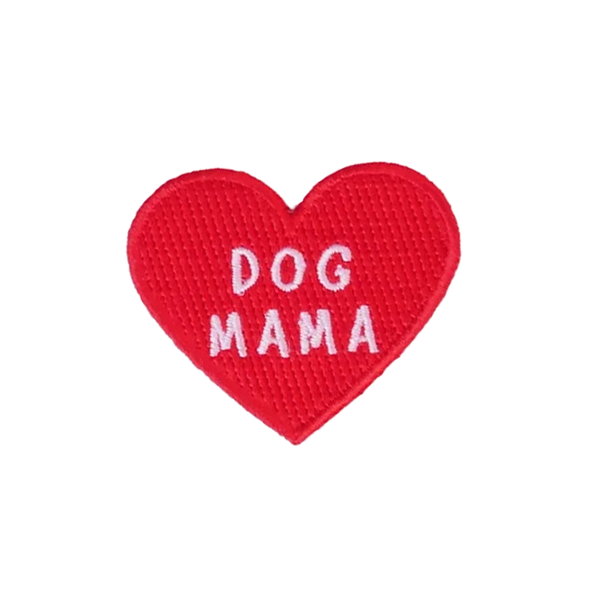 DOG MAMA iron-on patch