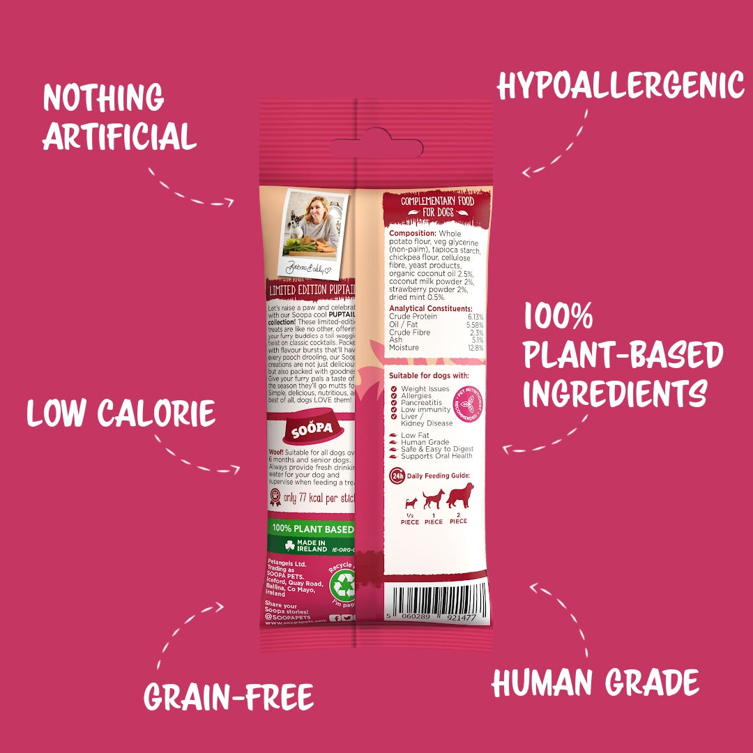Strawberry Quiri Sticks for Dogs