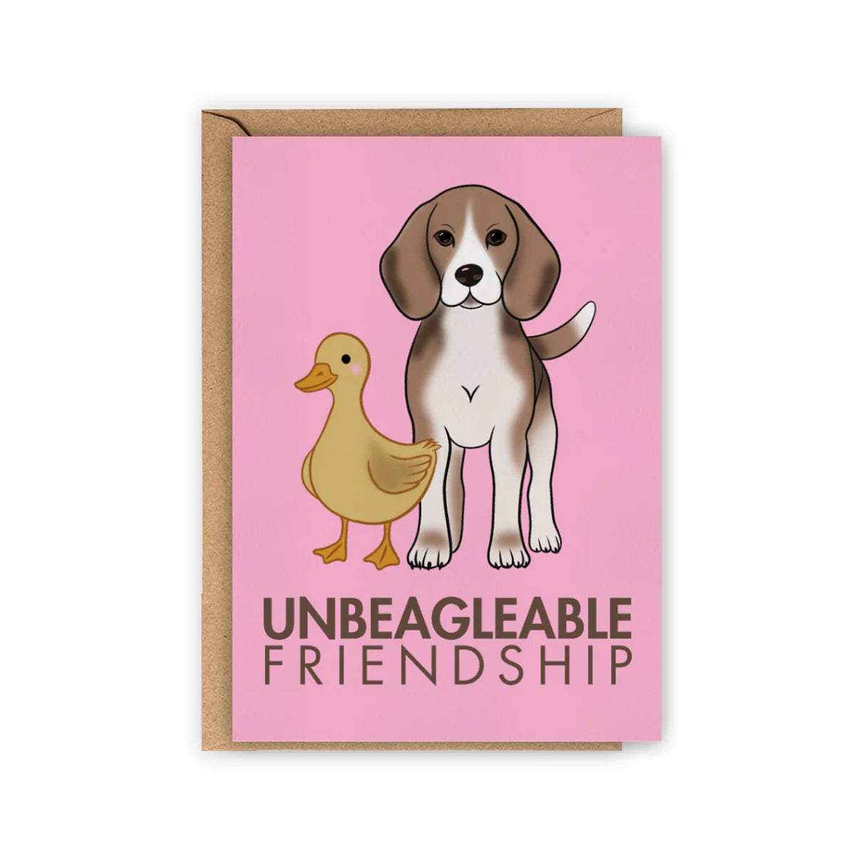 Carte Unbeagleable Friendship - Beagle