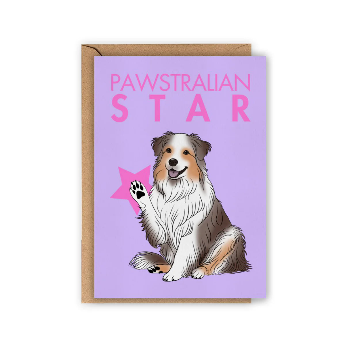 Carte Pawstralian Star - Berger Australien