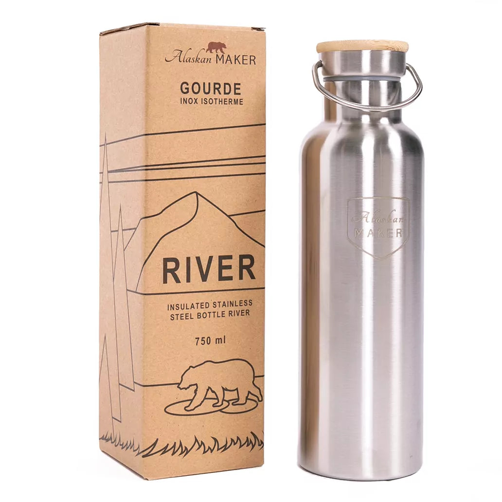 RIVER stainless steel insulated bottle