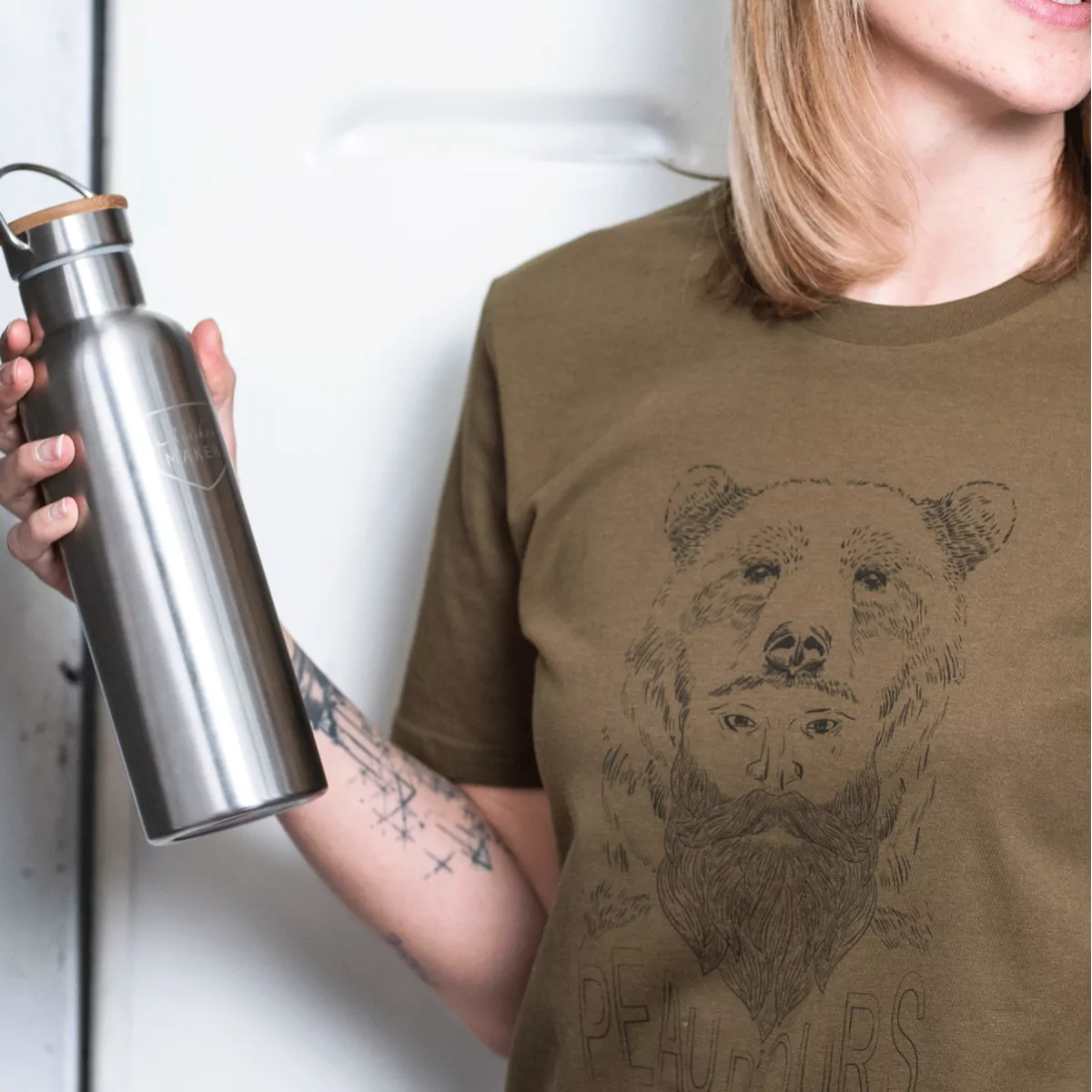 RIVER stainless steel insulated bottle