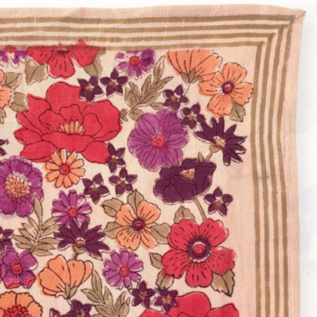 Grand foulard - Joy macadamia Apaches
