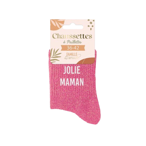 Chaussettes à paillettes JOLIE MAMAN