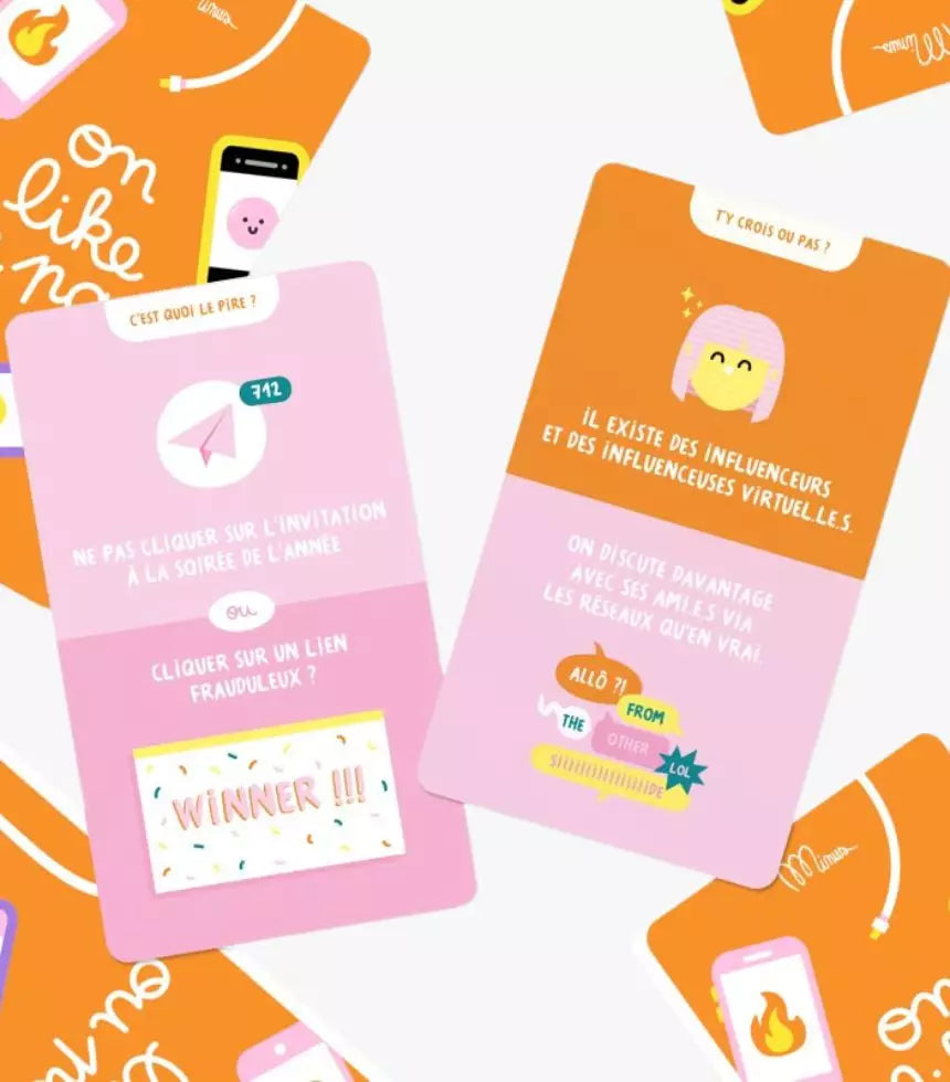 Jeu de discussion ON LIKE OU PAS
