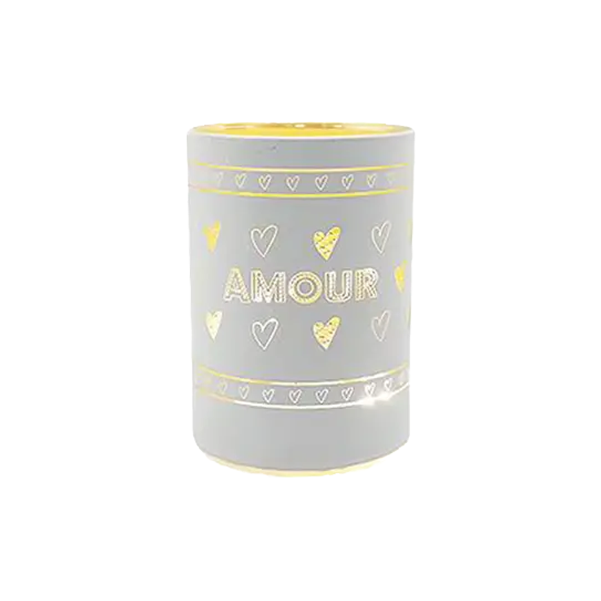 White love fairy LED tea light holder