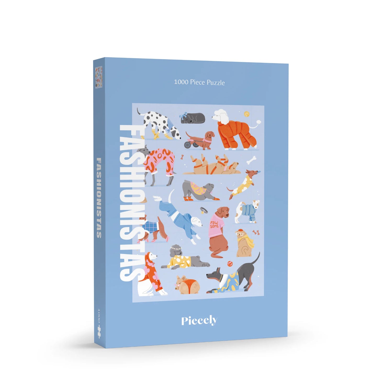 Puzzle 1000 Pièces "Fashionistas" – Chiens à la Mode