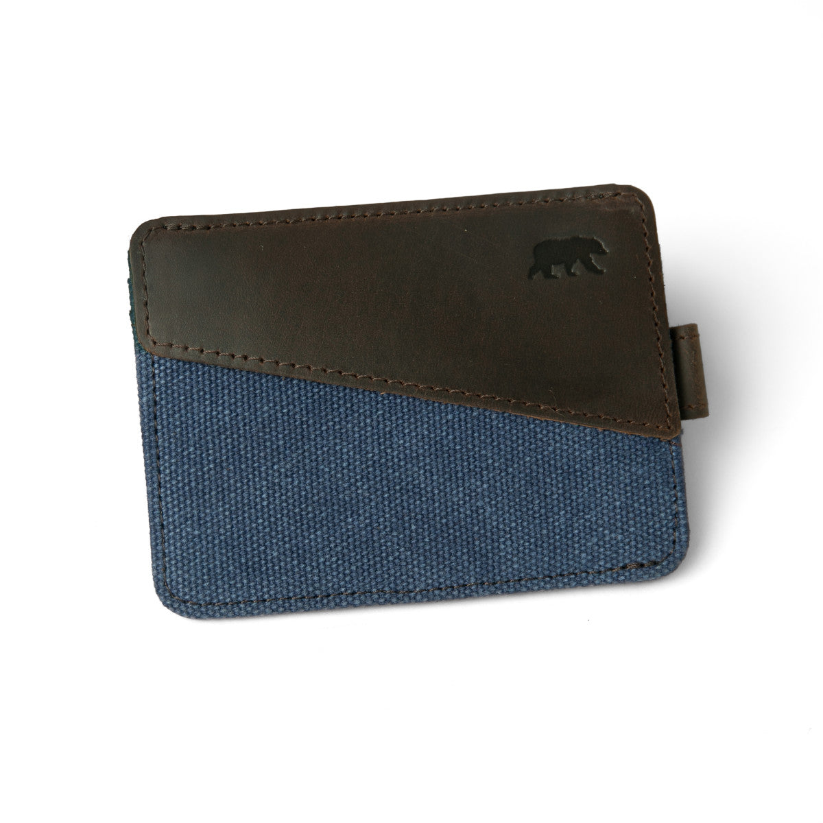 HANDY extra flat wallet Navy Blue