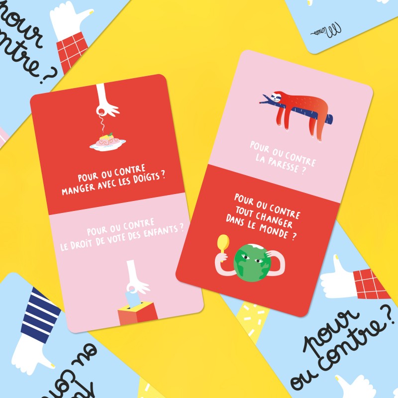 Jeu de discussion POUR OU CONTRE ?