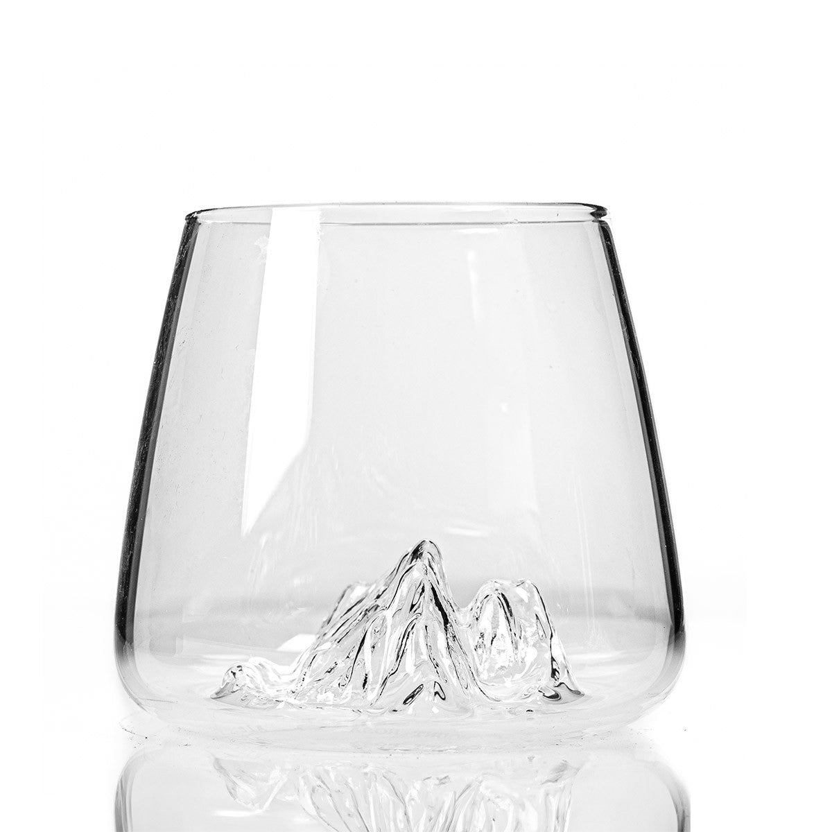 Set of 2 Topographic glasses: Tre Cime di Lavaredo & Mont Rosa