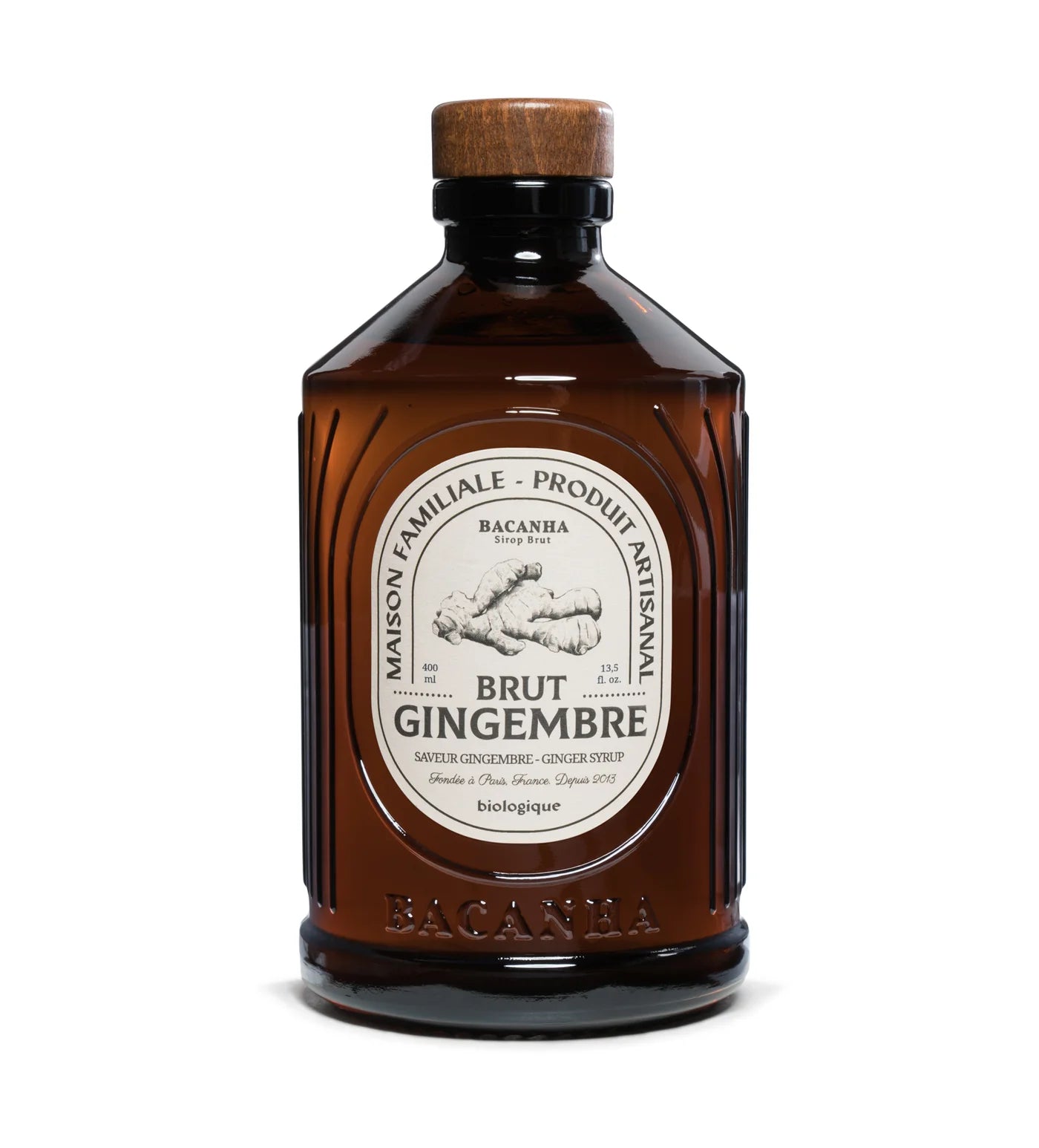 Raw Ginger Syrup - Organic - 400ml