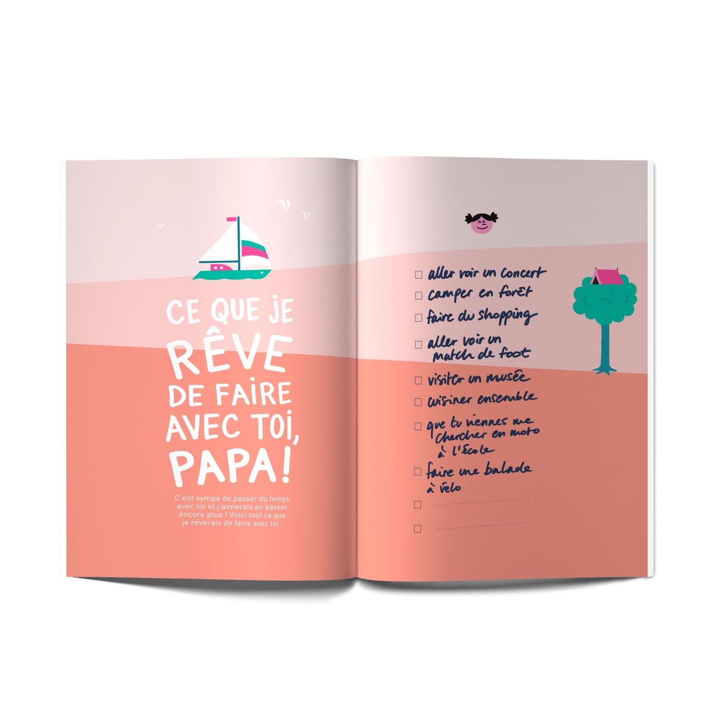 Livre à compléter Tel père telle fille ?