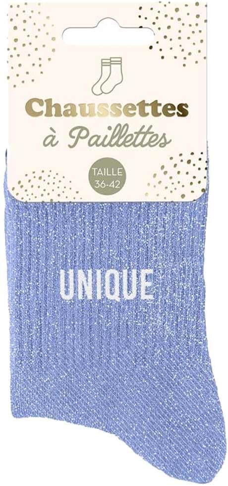 Chaussettes à paillettes UNIQUE