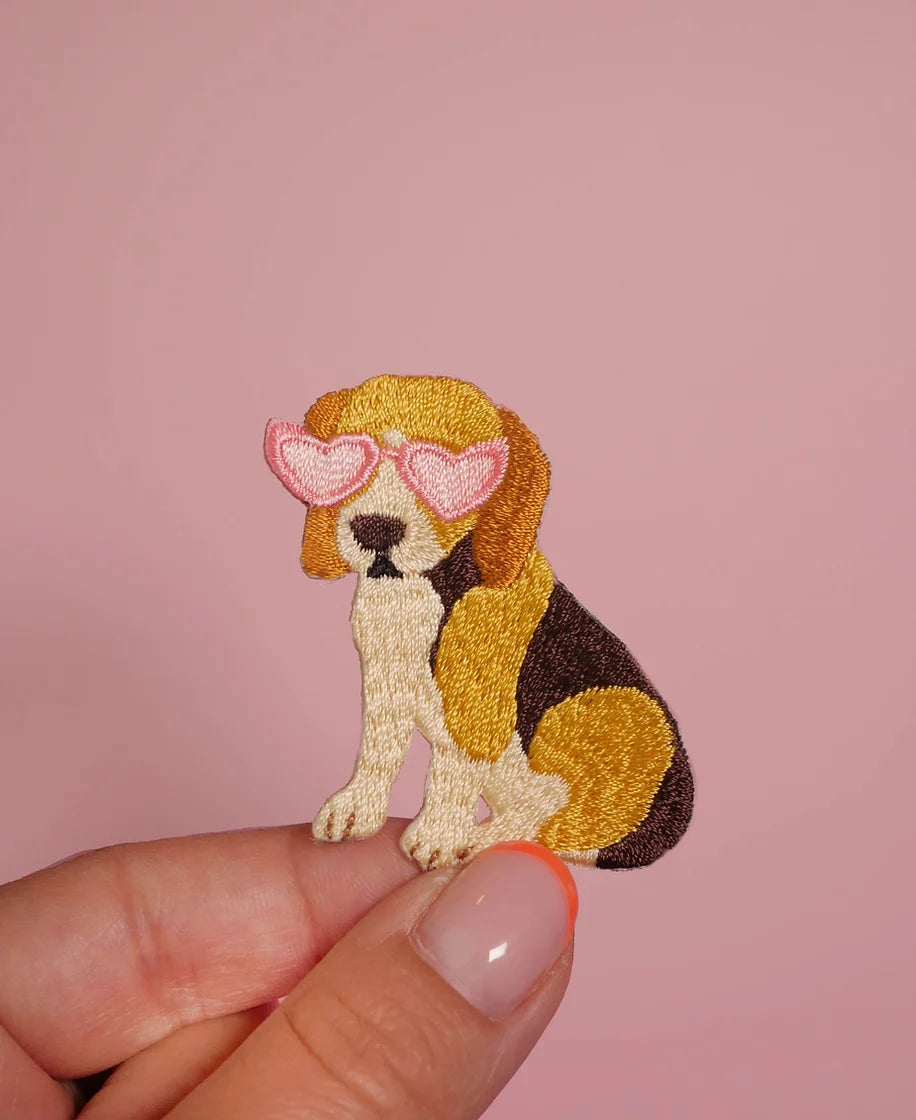 BEAGLE iron-on patch