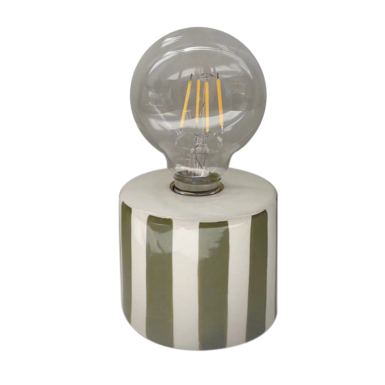 Lampe décorative Rayure kaki