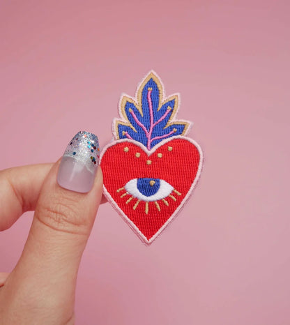 EX VOTO iron-on patch