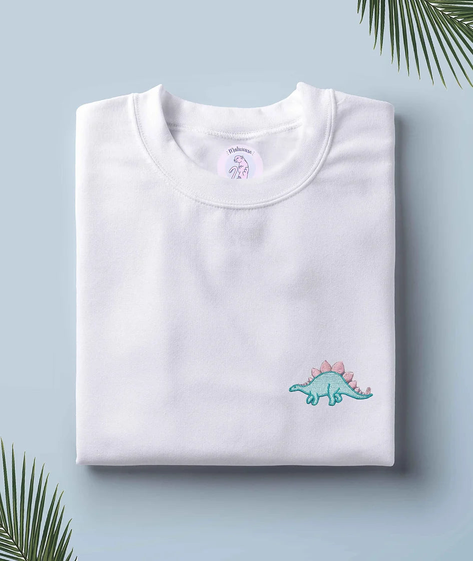 CUTE STEGOSAURUS iron-on patch